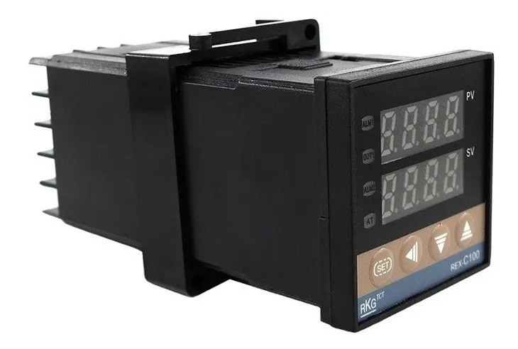 Pirómetro Digital Rex-C100 Control de Temperatura SSR 1300 (°C)