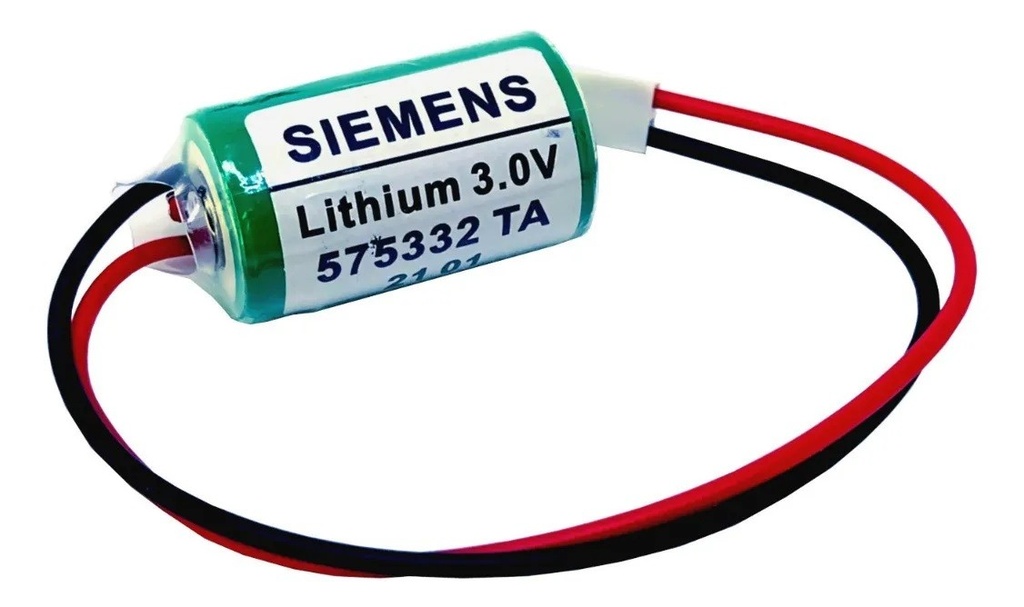 Pila Batería Siemens 575332TA 3V 950mAh 6FC5247-0AA18-0AA0 Conector Blanco