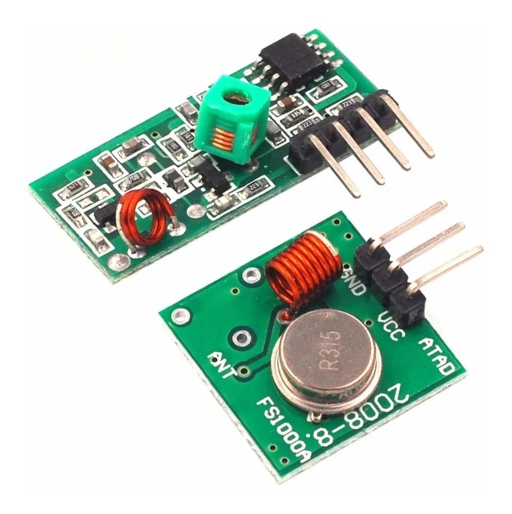 Módulo Transmisor Receptor 315 MHz Inalámbrico RF Radio Frecuencia