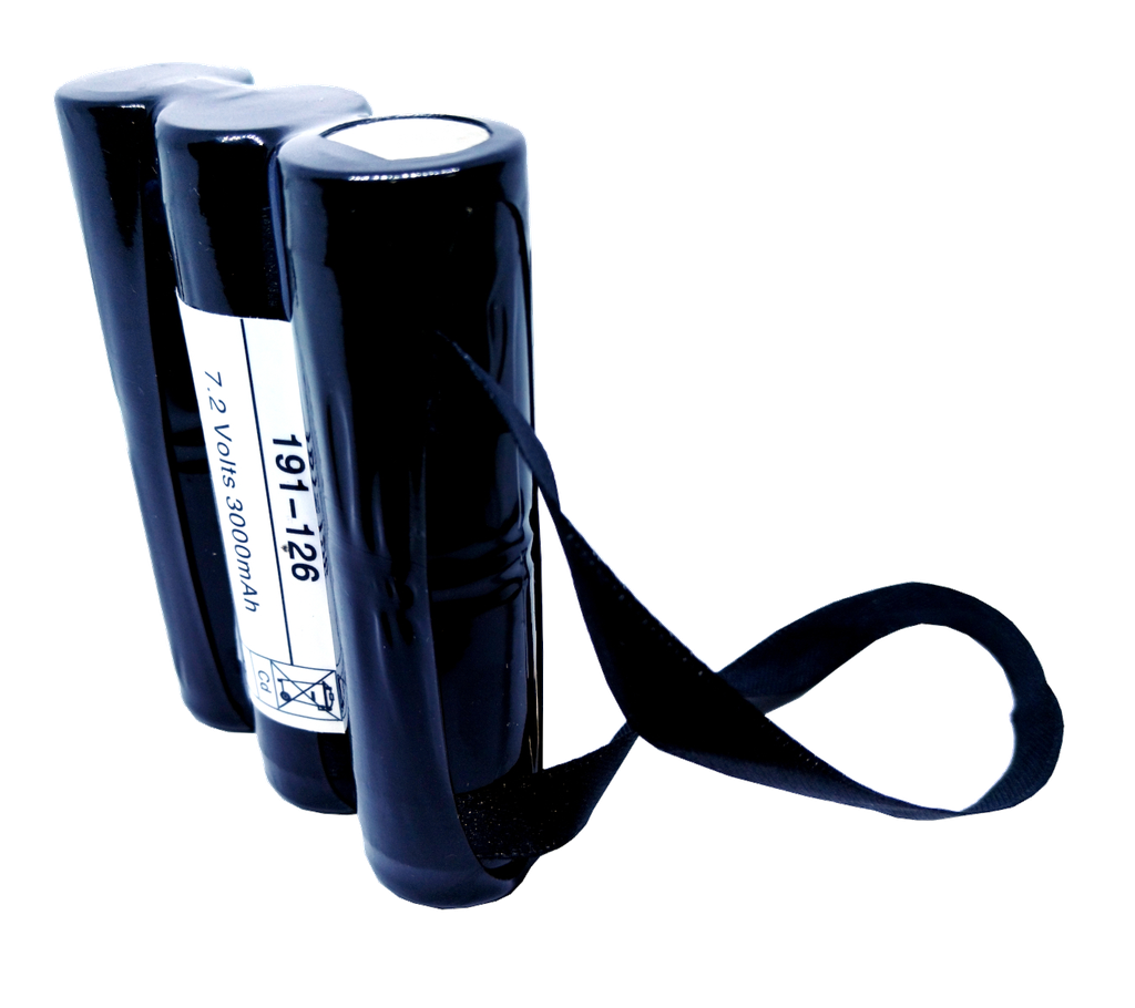 Pila Batería DRUCK LTD No. Parte: 191-126 7.2V 3000mAh Para Probador de Presión Portable GE DPI610-DPI615