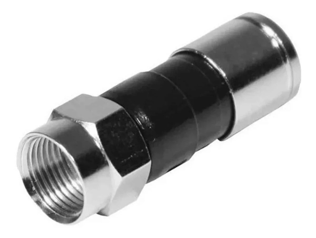 Conector coaxial RG6 Tipo F