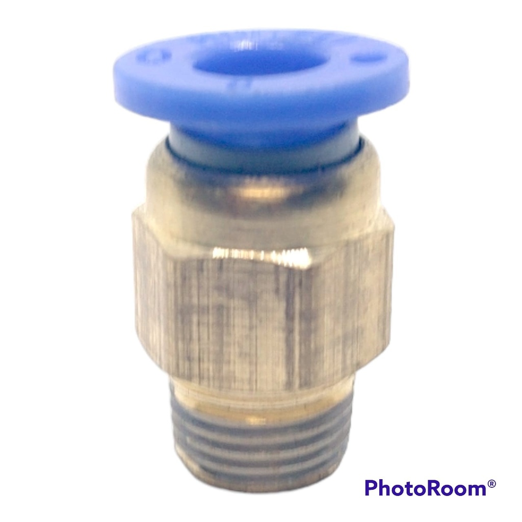 Conector Neumático Rápido seguro ovalado PC6-02 Manguera