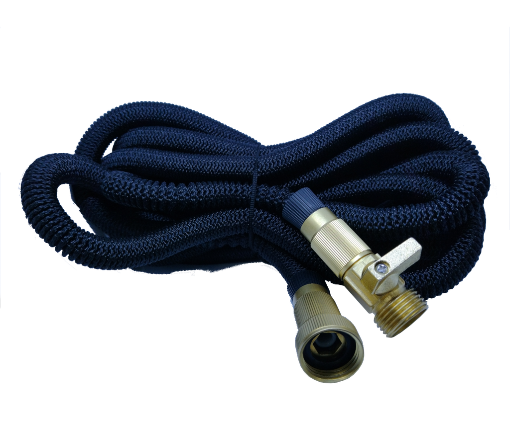 Manguera Retraible Con Llave De 50ft-15m Mod: Tmg50ft Negra.