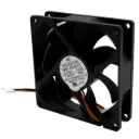 Ventilador MELCO TECHNOREX NC5332H74A MMF-09D24TS 24V 0.22A 92 mm x 92 mm x 25mm 3 Pines