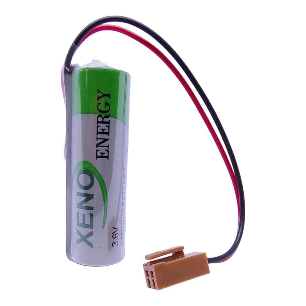 Pila Batería Xeno XL-060F 3.6v AA 1200mAh Conector Marrón