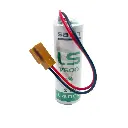 Pila Batería Saft 17500 LS17500 410679-0010 3.6V 3600mAh Conector Marrón Grande