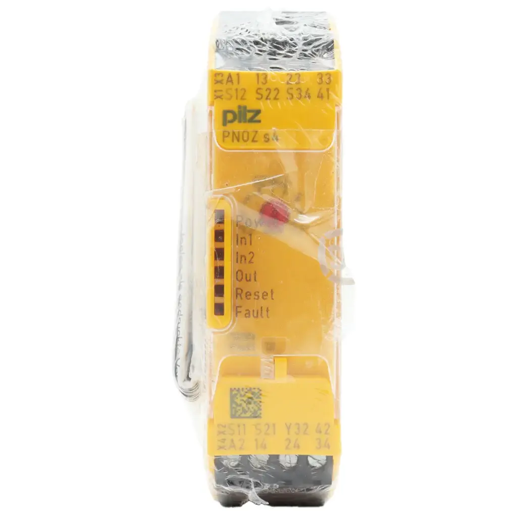 Relevador De Seguridad Pilz PNOZ S4 750104 24V DC 3N/O 1N/C