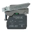 Bloque Luz Cuerpo/Collar Schneider Electric ZB4BW065 Para Bombilla BA9s 250V 1 NO + 1 NC Fijación Metal Azul