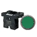 Interruptor Botón Pulsador Schneider Electric XA2EA31 Completo 22mm 1 NO Verde