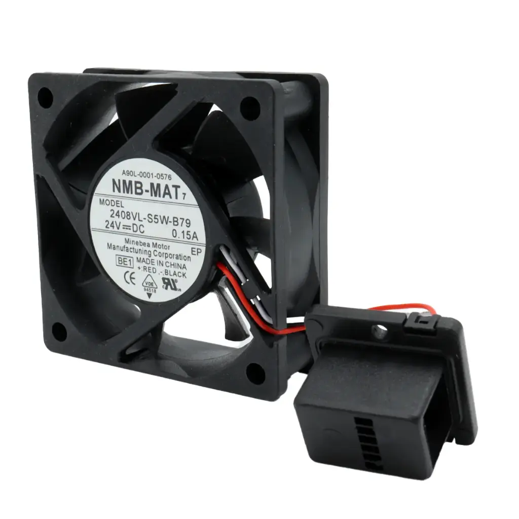 Ventilador NMB-MAT A90L-0001-0576 2408VL-S5W-B79 BE1 24V DC 0.15A 60mm x 60mm x 20mm Conector Negro