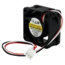 Ventilador Sanyo Denki SanAce40WF 9WF0424H6D05 A90L-0001-0507#A 24V DC Conector Blanco 3 Pines