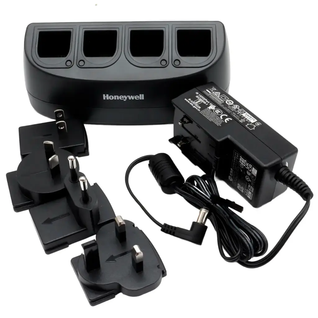 Cargador de Baterías Honeywell MB4-BAT-SCN01NAW0 MB4BATSCN01NAW0 4 Baterías Escáner