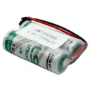 Pila Batería Saft 17500 LS17500 LWC254569 3.6V 7200mAh Conector Negro Tipo Arpón