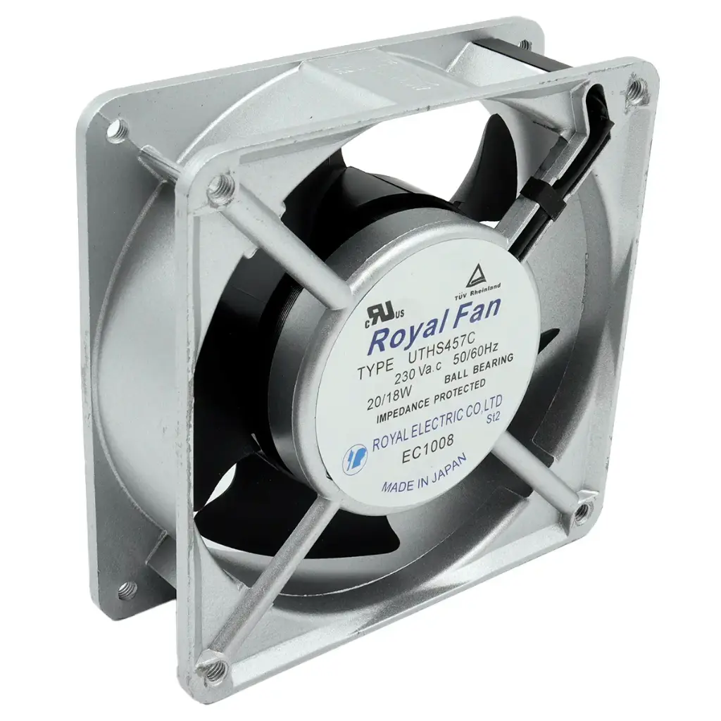 Ventilador Royal Fan UTHS457C 230V AC 20/18W 0.08A 120mm x 120mm x 38mm 