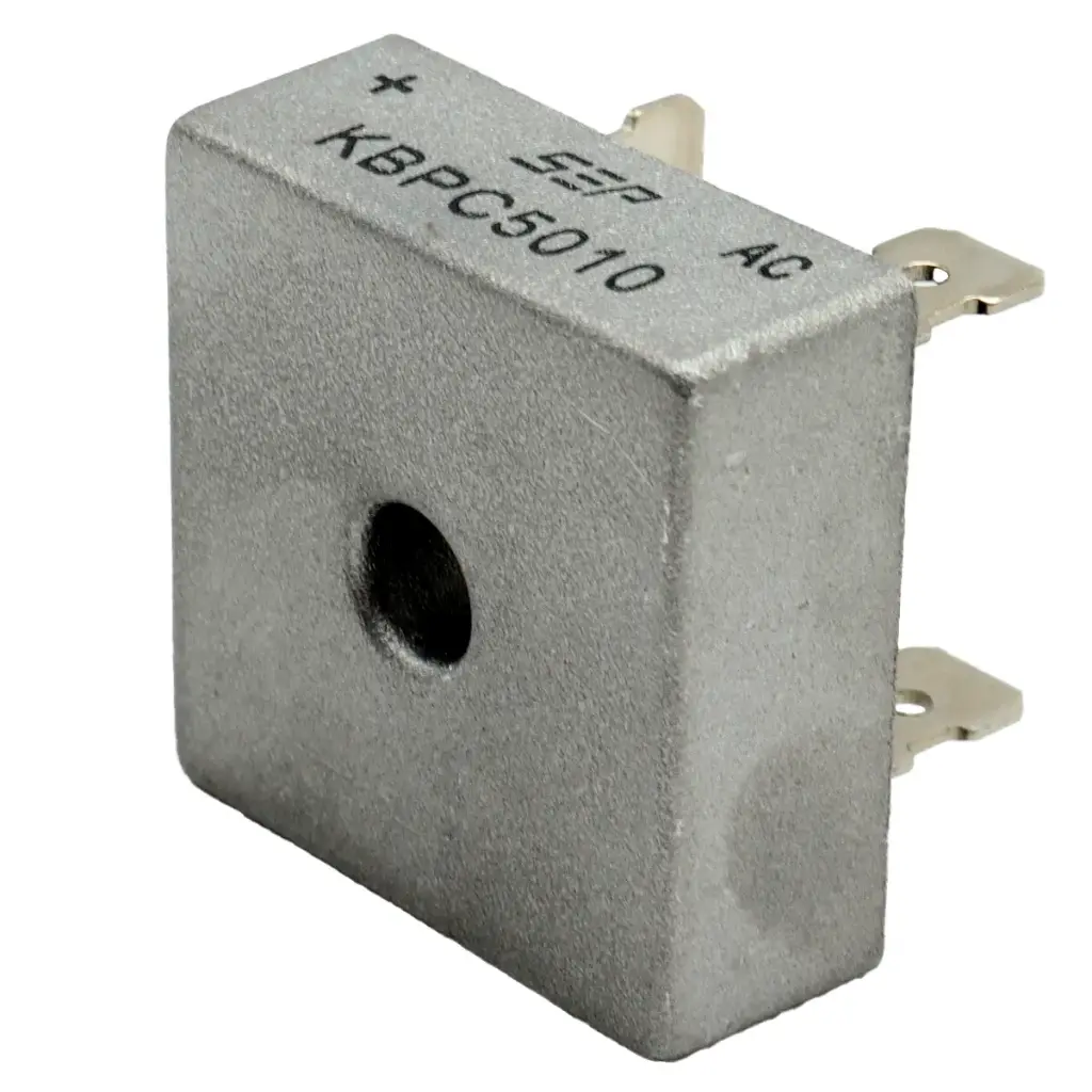 Puente de Diodos Rectificador KBPC5010 1000V 50A 4 Pines