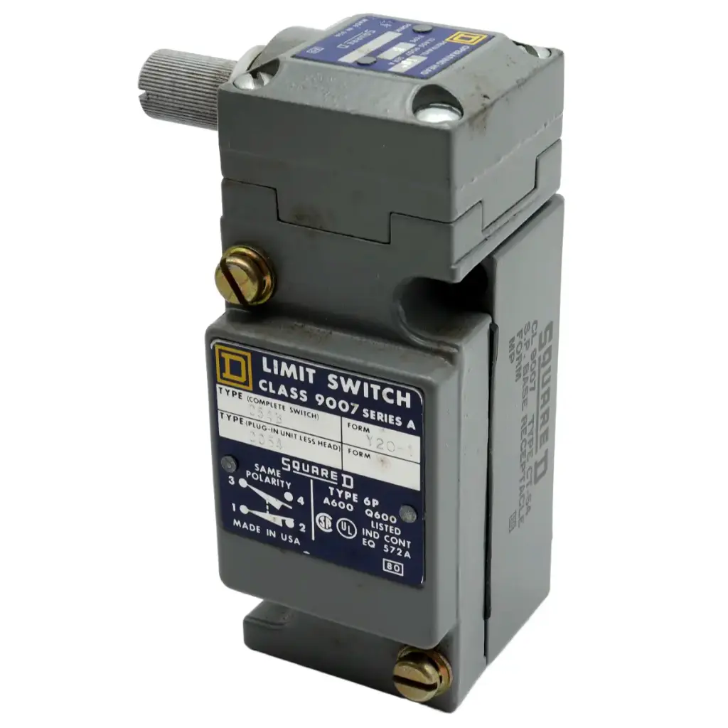 Interruptor Limit Switch Square D 9007C54B Serie A  Límite Fin de Carrera