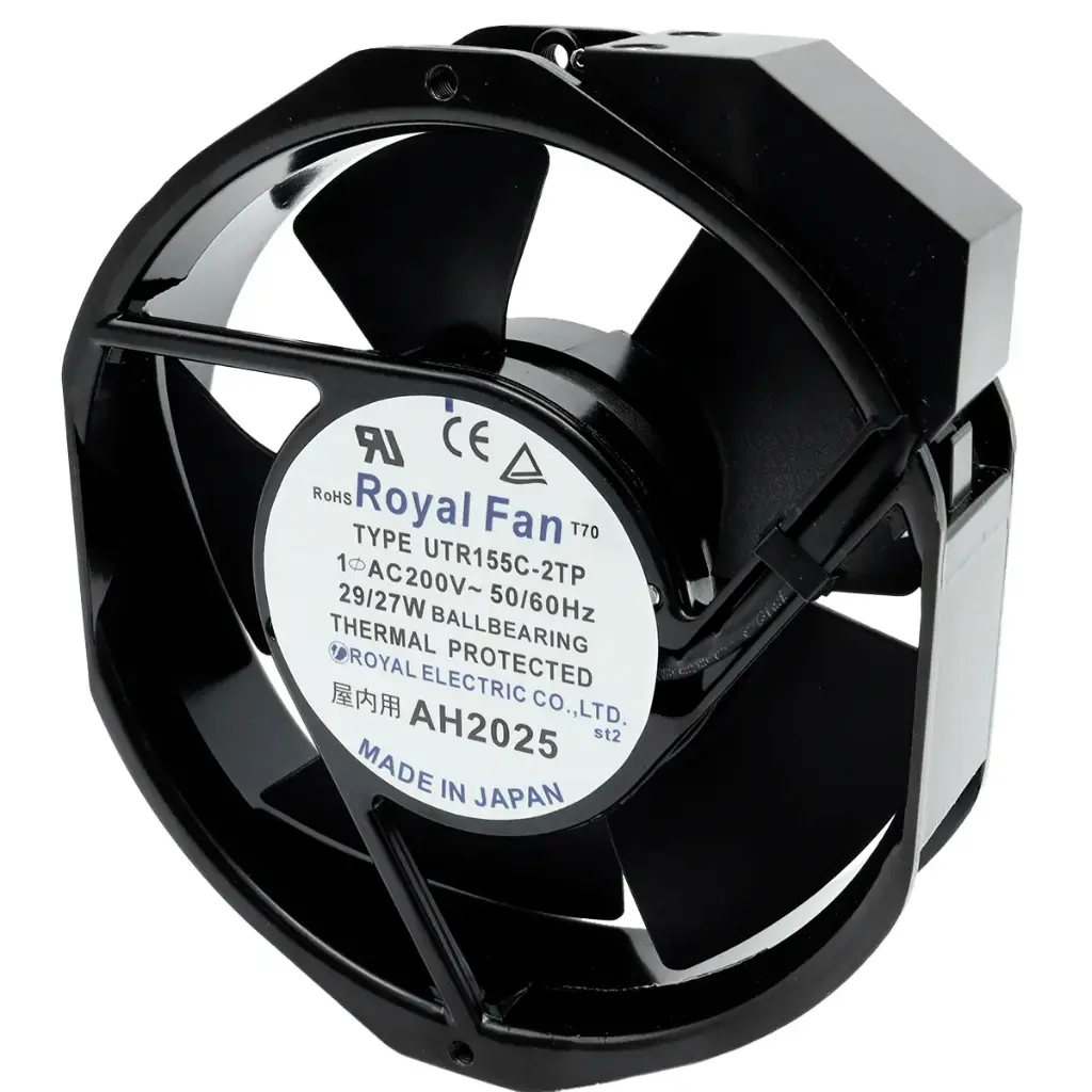 Ventilador Royal Fan UTR155C-2TP 200V AC 50/60Hz 29/27W 151 mm Con Pines