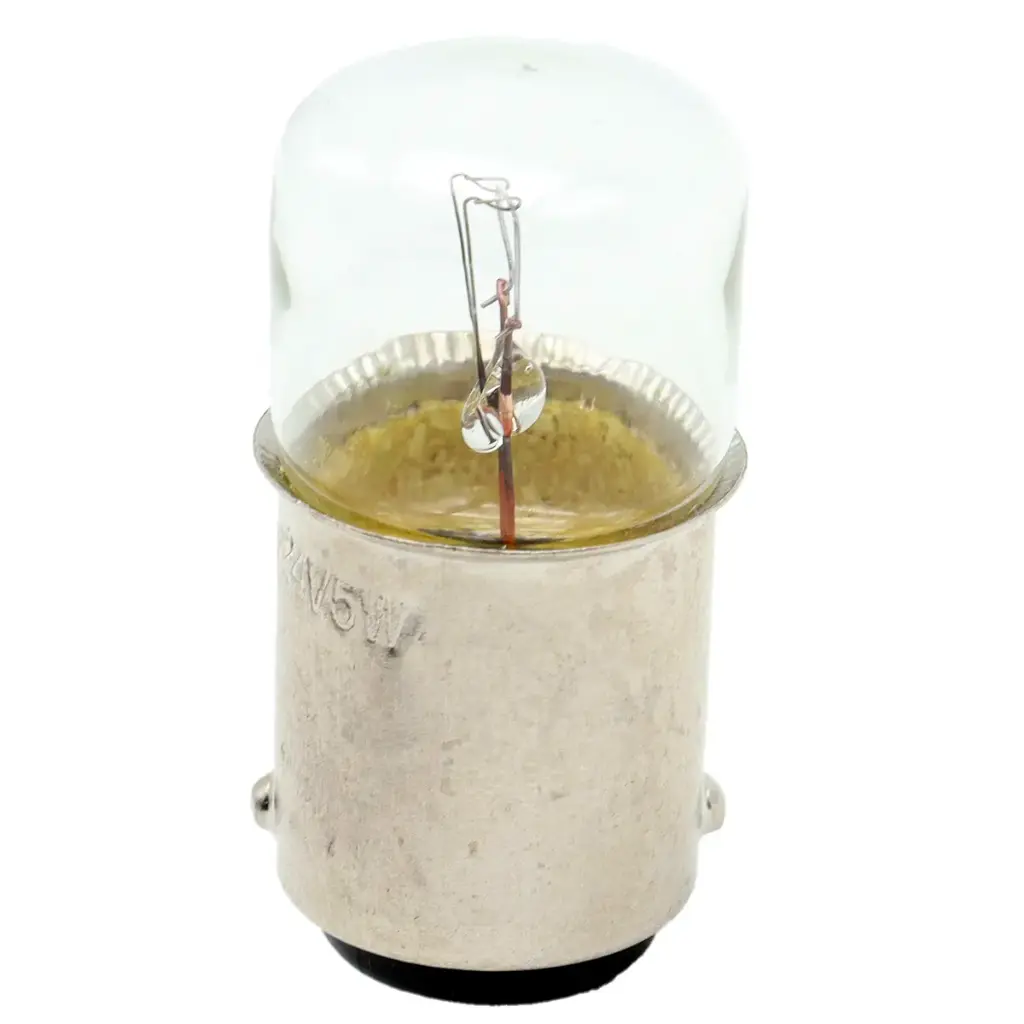 Foco Indicador Bayoneta Orbitec 24V 5W BA15D 16x35 B3524 Blanco Cálido Señalización