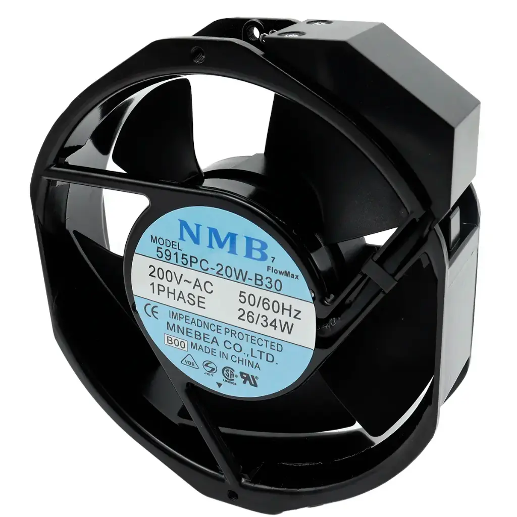 Ventilador NMB 5915PC-20W-B30 B00 200V AC 50/60Hz 26/34W 2 Pines