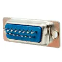 Conector DB15 Hembra 2 Hileras 15 Pines Para Soldar