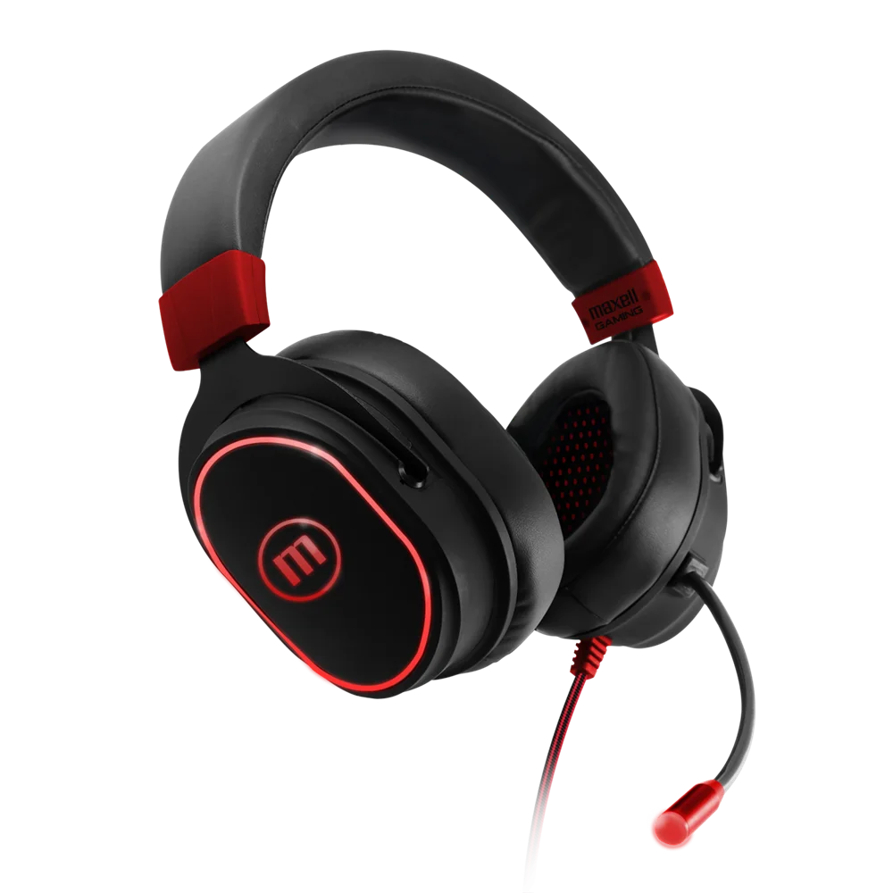 Audífonos Auriculares Gamer Maxell Samurai Series CA-H-MIC Over-ear Con Micrófono