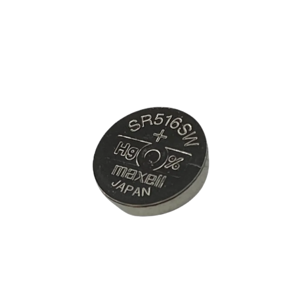 Pila Batería Maxell SR516SW 1.55V 12.5mAh Tipo Botón Litio