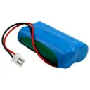 Pila Batería ICR14500 7.4v 750mAh 5.55wh Conector Blanco 2 Pines