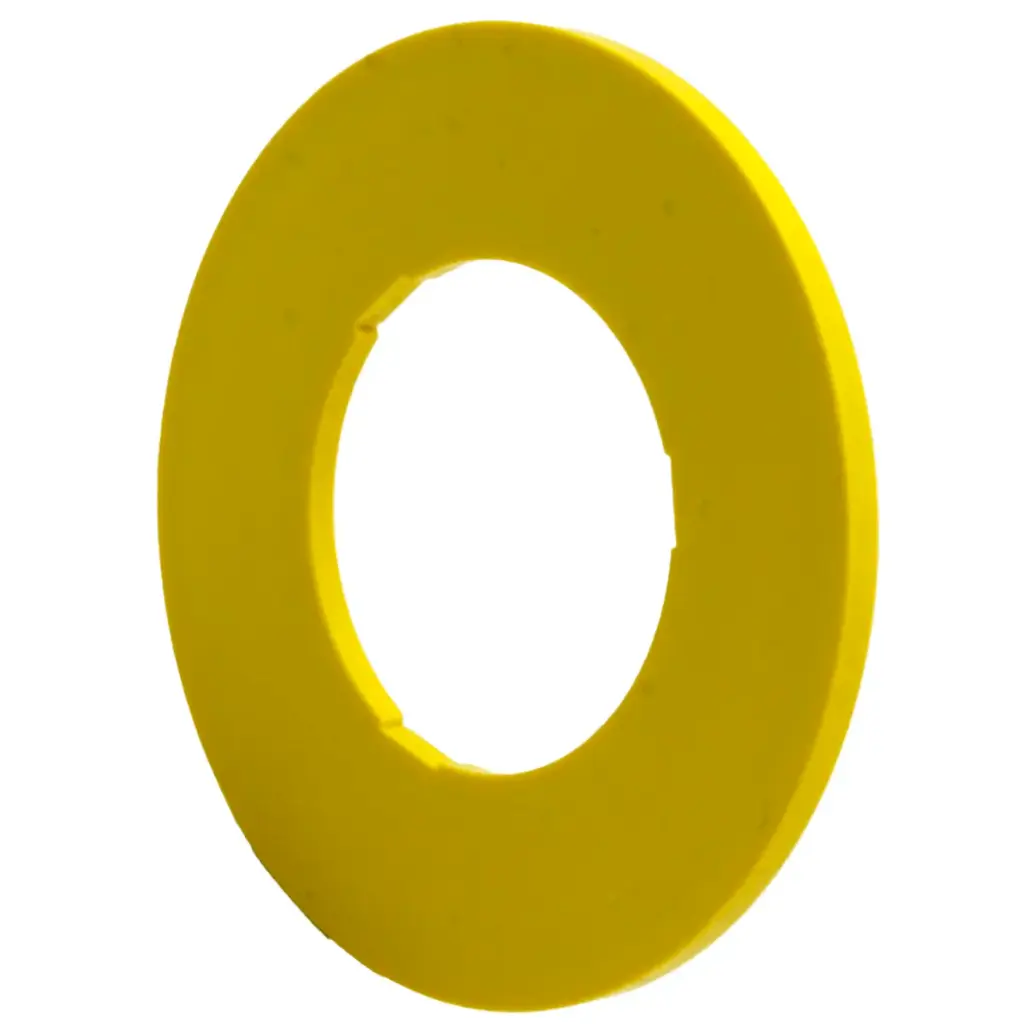 Arandela Rondana de Advertencia Siemens 3SU1900-0BA31-0AA0 Amarilla Sin Inscripción