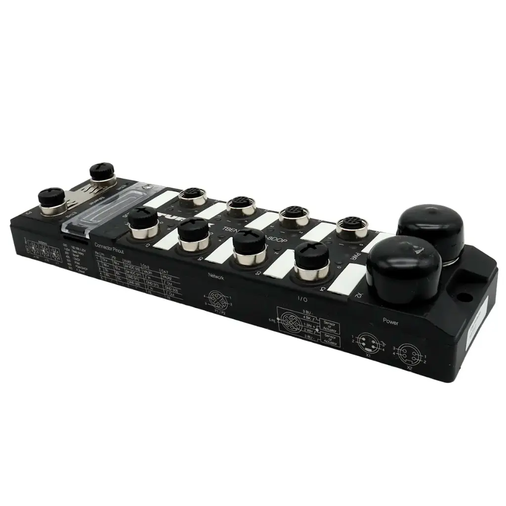 Módulo de E/S Turck TBEN-LG-8DIP- 8DOP 24V IP67 4 Puertos Caja de Conexiones Multipuerto