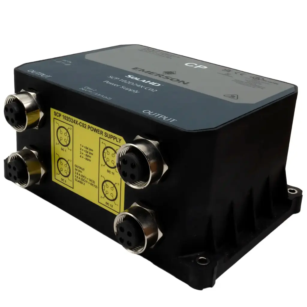 Eliminador Transformador Fuente Poder Driver Emerson SolaHD SCP102D24X-C02 24V 3.8A X2