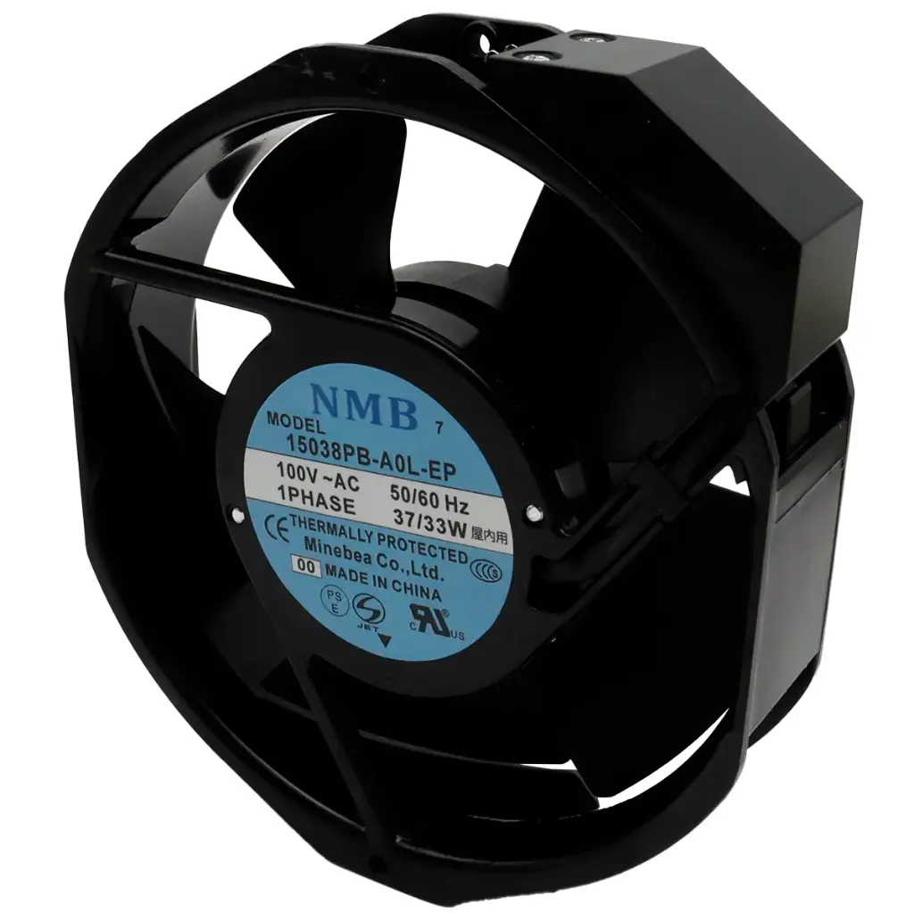 Ventilador NMB 15038PB-A0L-EP 00 100V AC 50/60Hz 37/33W 150 mm x 150 mm x 40 mm 2 Pines  