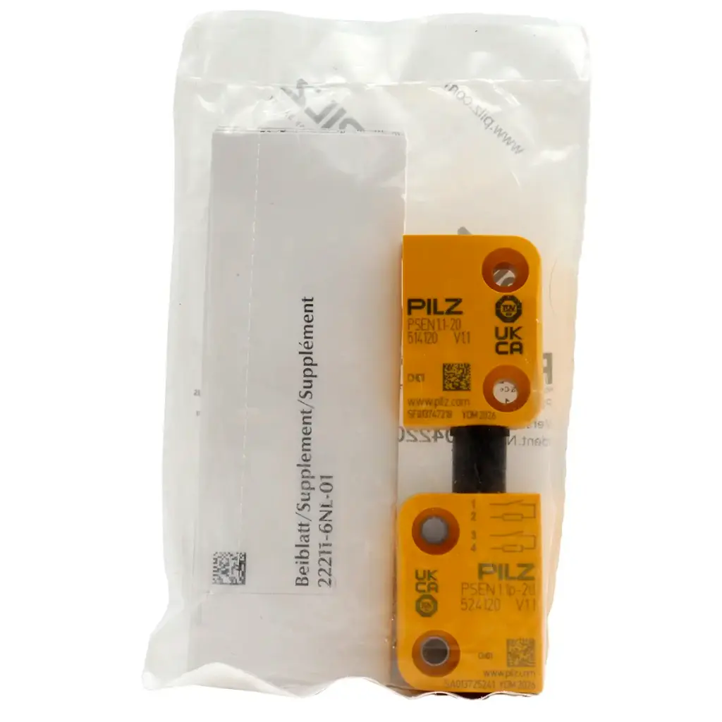 Switch Interruptor de Seguridad Pilz PSEN 1.1p-20/PSEN 1.1-20/8mm 504220 Magnético Sin Contacto