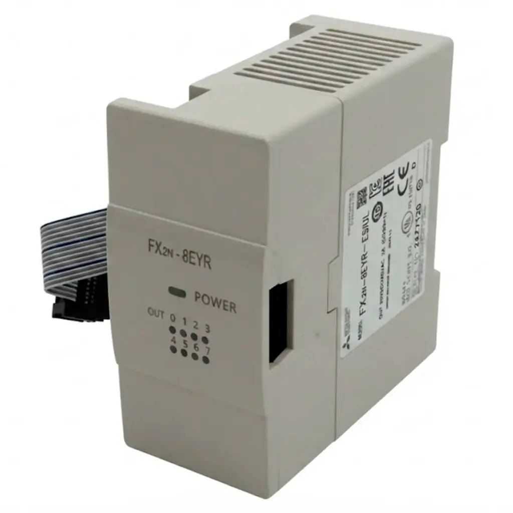 Módulo Extensión E/S Mitsubishi FX2N-8EYR-ES/UL 8 Salidas de Relé 