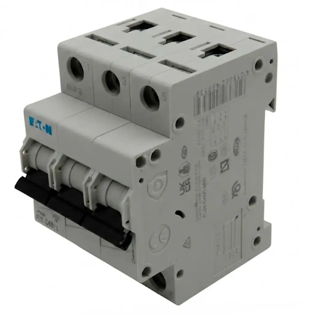 Interruptor Termomagnético Eaton PLS6-C40/3-MW 230/400V AC 40A 3P