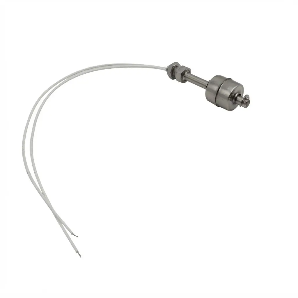 Sensor Flotador Switch Metalico 8cm Controlador De Nivel Del Agua Acero Inoxidable