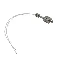 Sensor Flotador Switch Metalico 8cm Controlador De Nivel Del Agua Acero Inoxidable