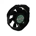 Ventilador NMB 15038PB-B0L-EP 00 200V AC 50/60Hz 34/33W Monofásico 150 mm x 150 mm x 40 mm 2 pines Japón 7 Aspas