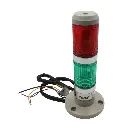 Torre indicadora Industrial Tend TPWL4-L72RG 24V AC/DC Luz Semáforo 2 Colores