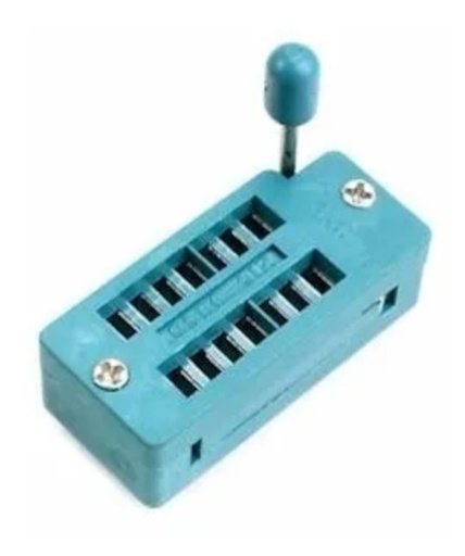[34] Base Zócalo Socket ZIF 14 Pines