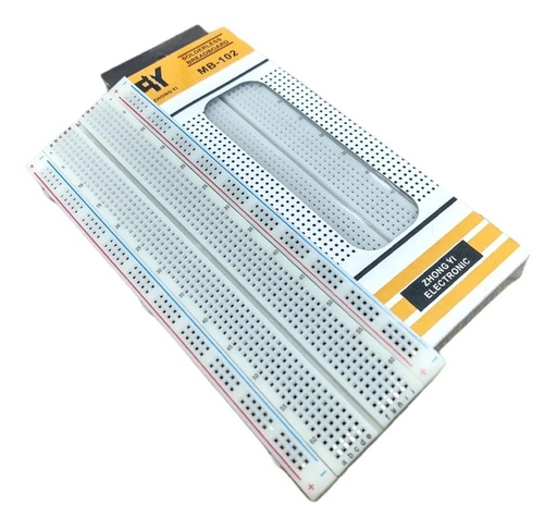 [169] Protoboard Breadboard Estándar 830 Puntos