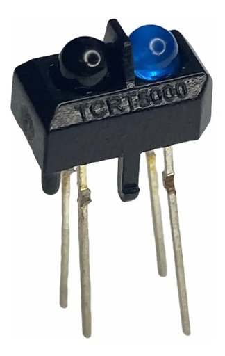 [324] Sensor Óptico Reflectivo Infrarrojo Seguidor De Líneas TCRT5000