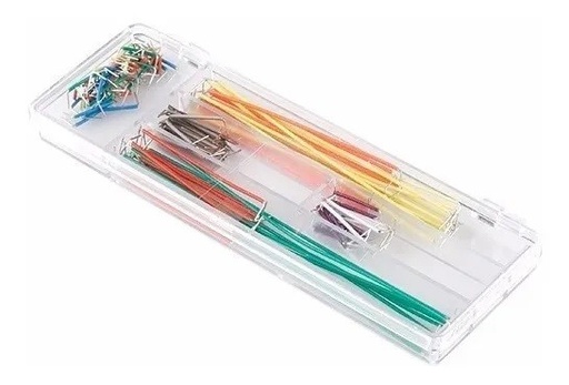[402] Kit 140 Cables Varios Tamaños Para Protoboard