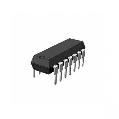 [514] Compuerta Lógica Schmitt Trigger Inversor Séxtuple De Gatillo CD40106BE CD40106 40106