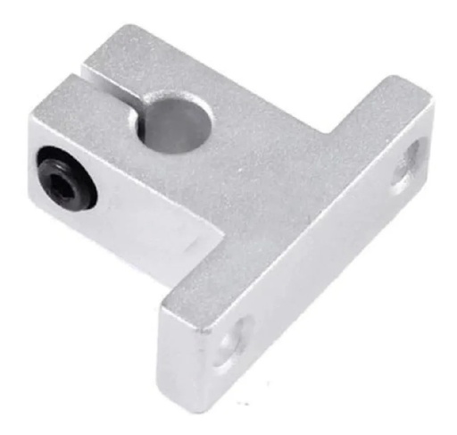 [533] Base Soporte Riel Eje Lineal Acerado SK8 8mm CNC Impresora 3D