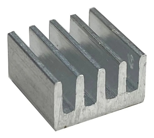 [616] Disipador Térmico De Calor Aluminio Efecto Peltier 8x8mm