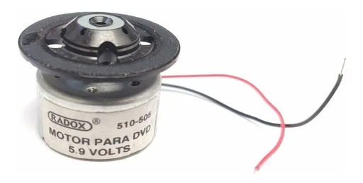 [739] Motor Para DVD 5.9V Grueso Con Plato
