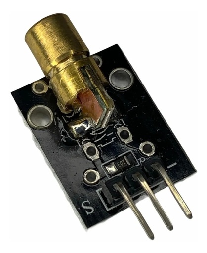 [788] Módulo Láser KY-008 5mW 650nm Arduino Raspberry PIC