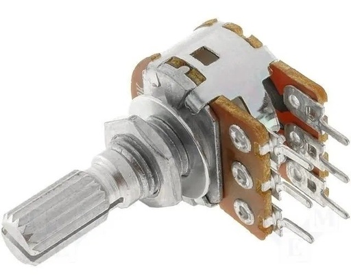 [884] Potenciómetro Doble B100K