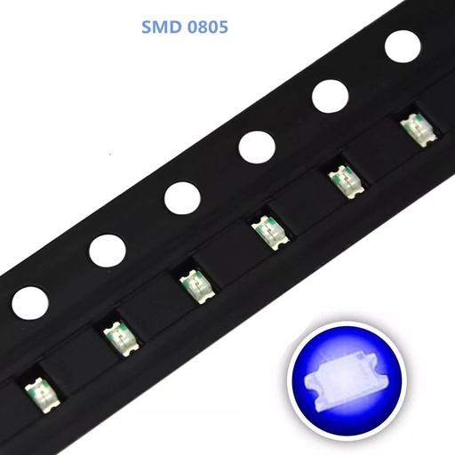 [1346] LED SMD 0805 AZUL