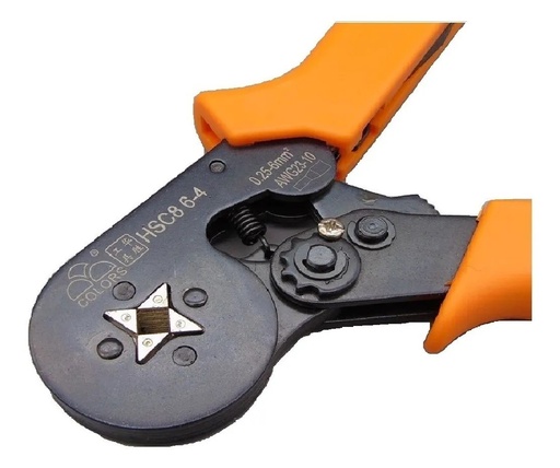 [1647] Pinza Ponchadora Para Terminales Ferrules Cilíndricas 23-10 AWG Crimping